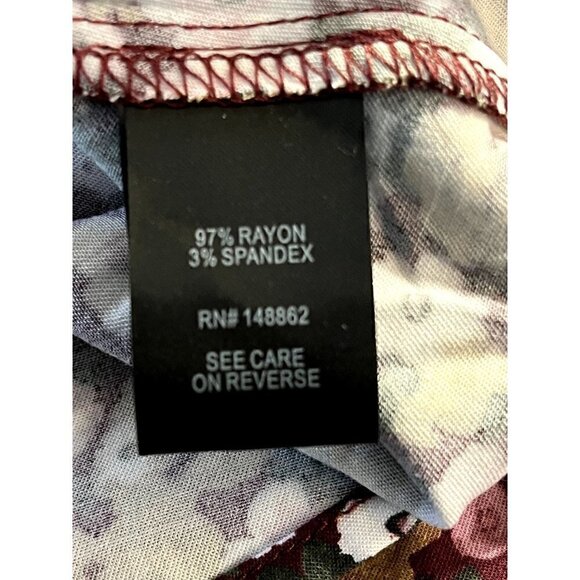 Torrid Plus Size 4, 4X, 26 Mini Stretch Challis Front Keyhole Floral Dress - Picture 5 of 8